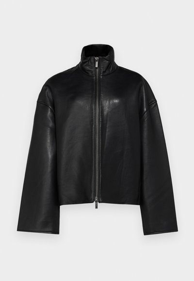REMAIN BONDED JACKET - Giacca di pelle - black