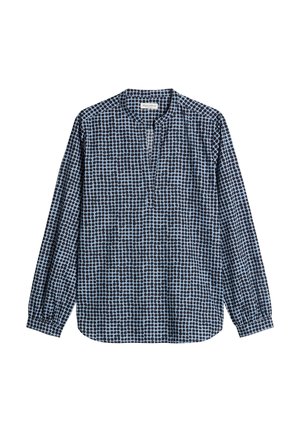 Marc O'Polo, MARC O'POLO BLUSE IM TUNIKA-STIL RELAXED AUS PAPERTOUCH-POPELINE   - Blouse - medium blue
