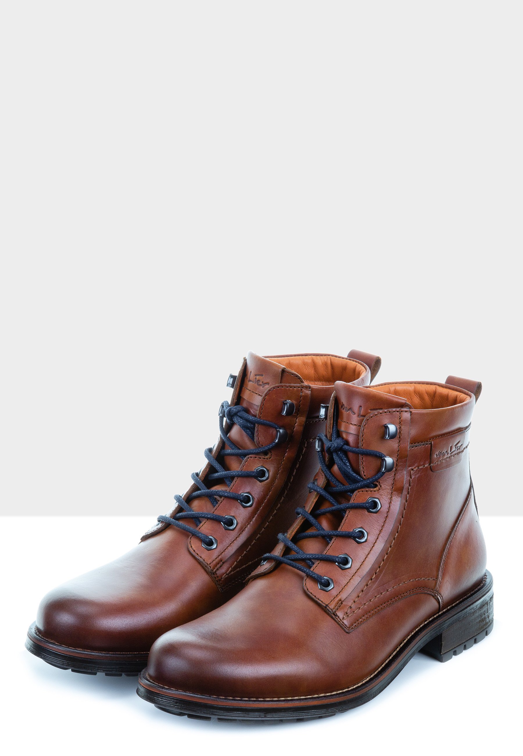 Van Lier SCHOENEN FRITZ - Veterboots - cognac - Zalando.be