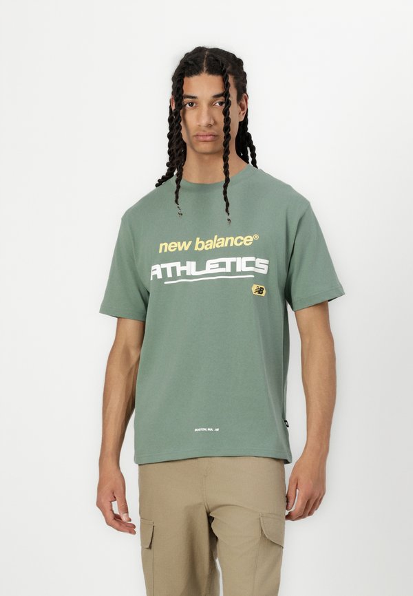 STREET CLASSICS ATHLETICS - Print T-shirt - dark juniper