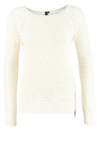 QS Strickpullover - off-white