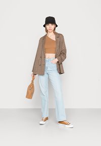 Even&Odd 2 PACK - Top - black, brown