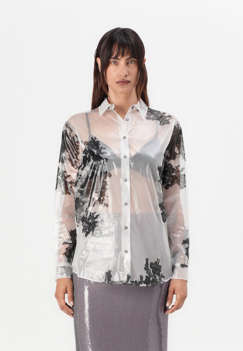 N°21 Overhemdblouse grijs N°21 Overhemdblouse grijs