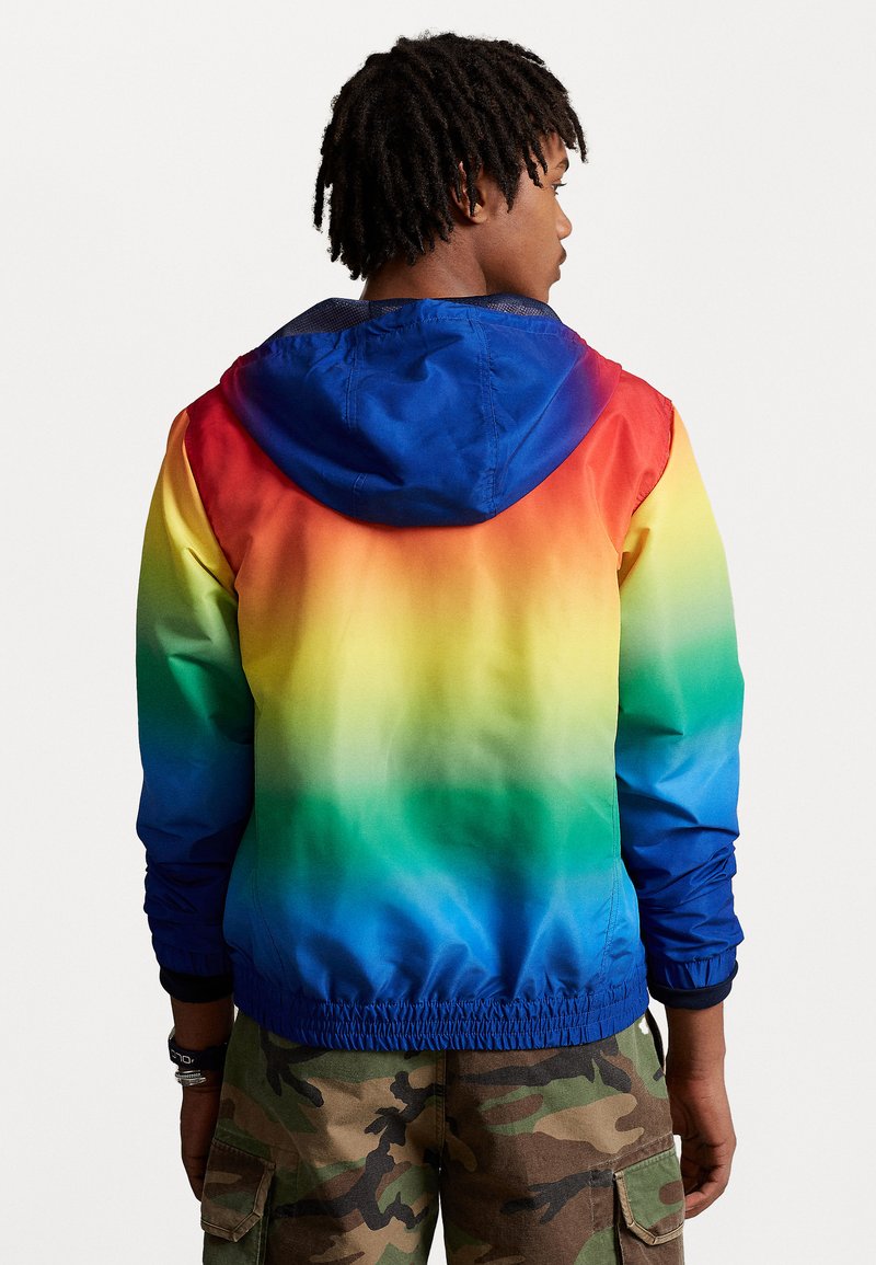 Polo Ralph Lauren OMBRE WATER-REPELLENT PACKABLE JACKET - Veste coupe-vent  - multi/multicolore - ZALANDO.FR
