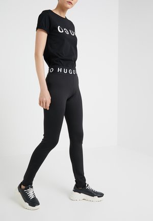 HUGO Leggings - Hosen - black