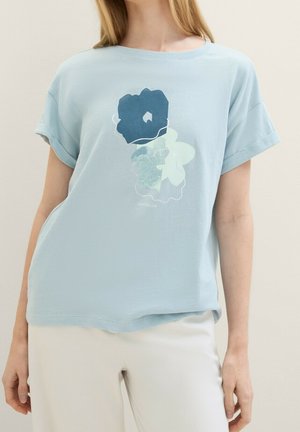 Printtipaita - light blue