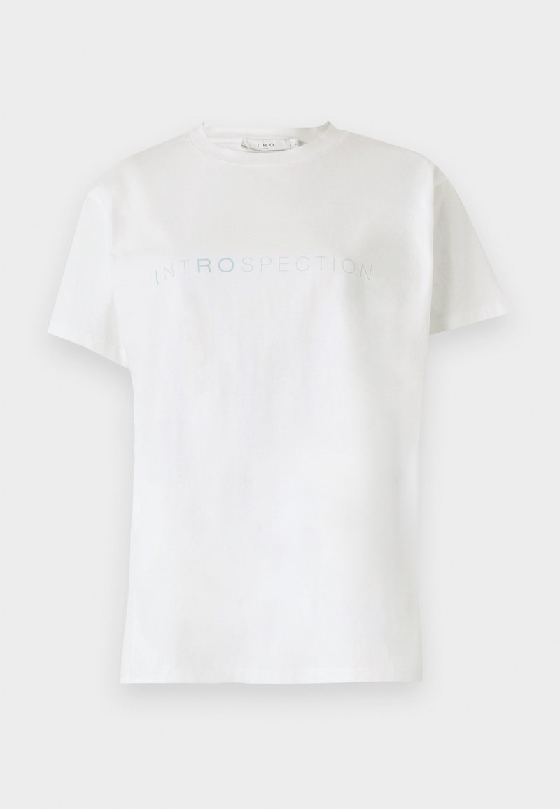 Iro T-shirt print lichtblauw