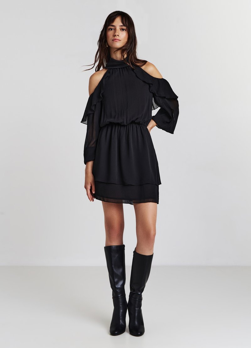 CARTOON Abito Casual Donna Verde in Viscosa (IT 42, EU 38