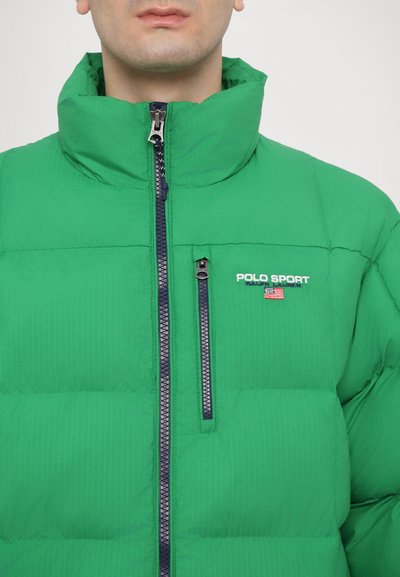Polo Ralph Lauren PUFFER INSULATED BOMBER UNISEX - Chaqueta de invierno - green grass