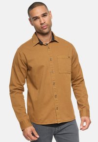 INDICODE JEANS LANGARM INBROIDY - Shirt - rubber