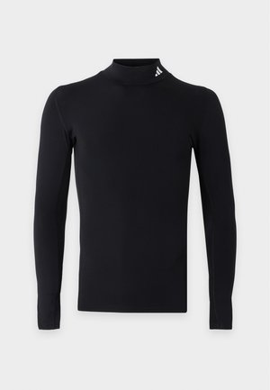 adidas Performance, TRAINING MOCK NECK - Langærmet T-shirt - black