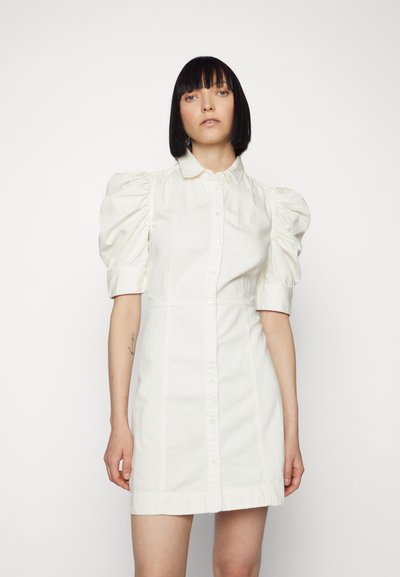 FRAME GILLIAN DRESS - Vestido de ganga - ecru