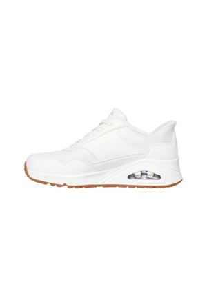 Sneakers - white duraleather mesh