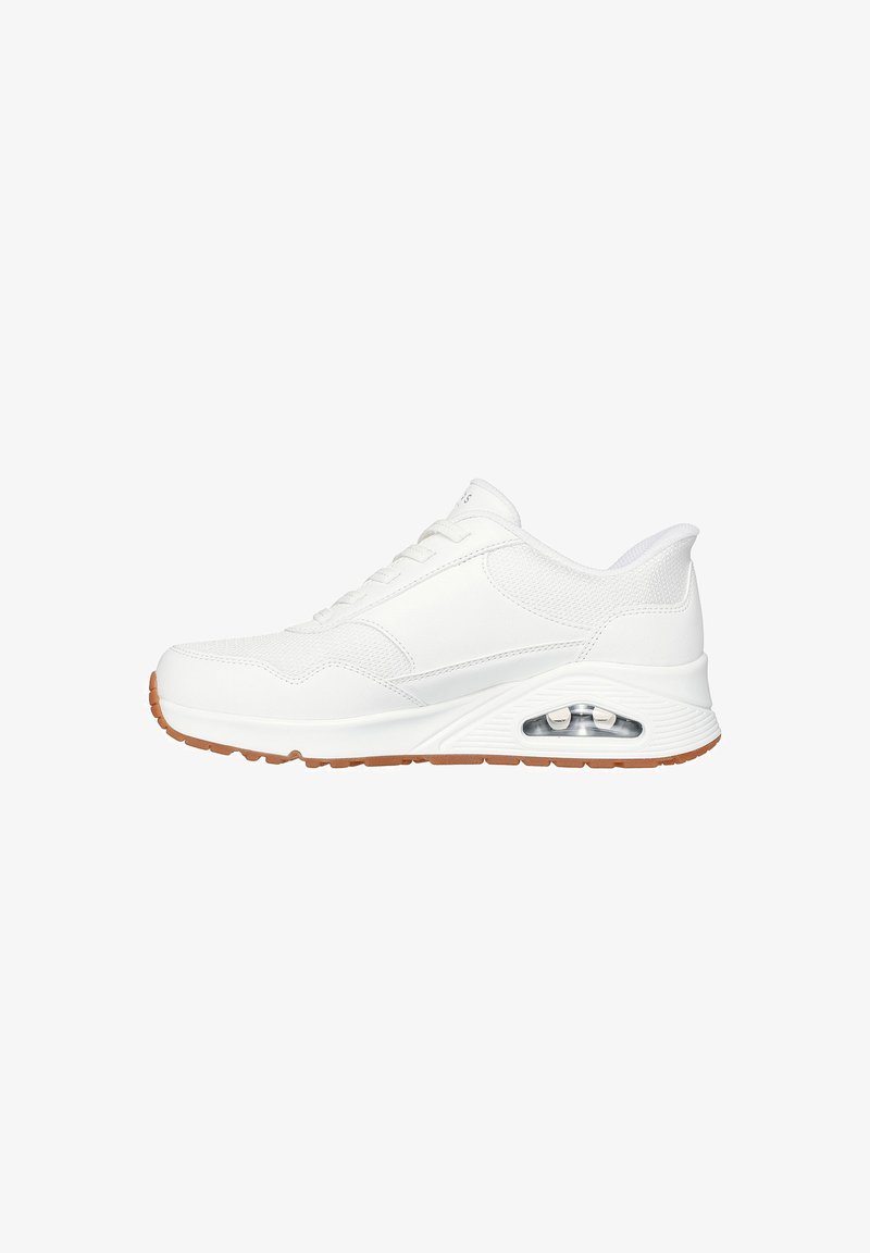 Skechers Sportbačiai - white duraleather mesh