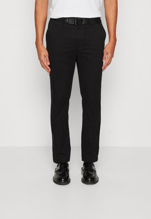 MODERN - Chino kalhoty - black