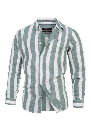 INDICODE JEANS, INDICODE JEANS HEMD LANGARM BRAYDEN - Camicia - smoke pine