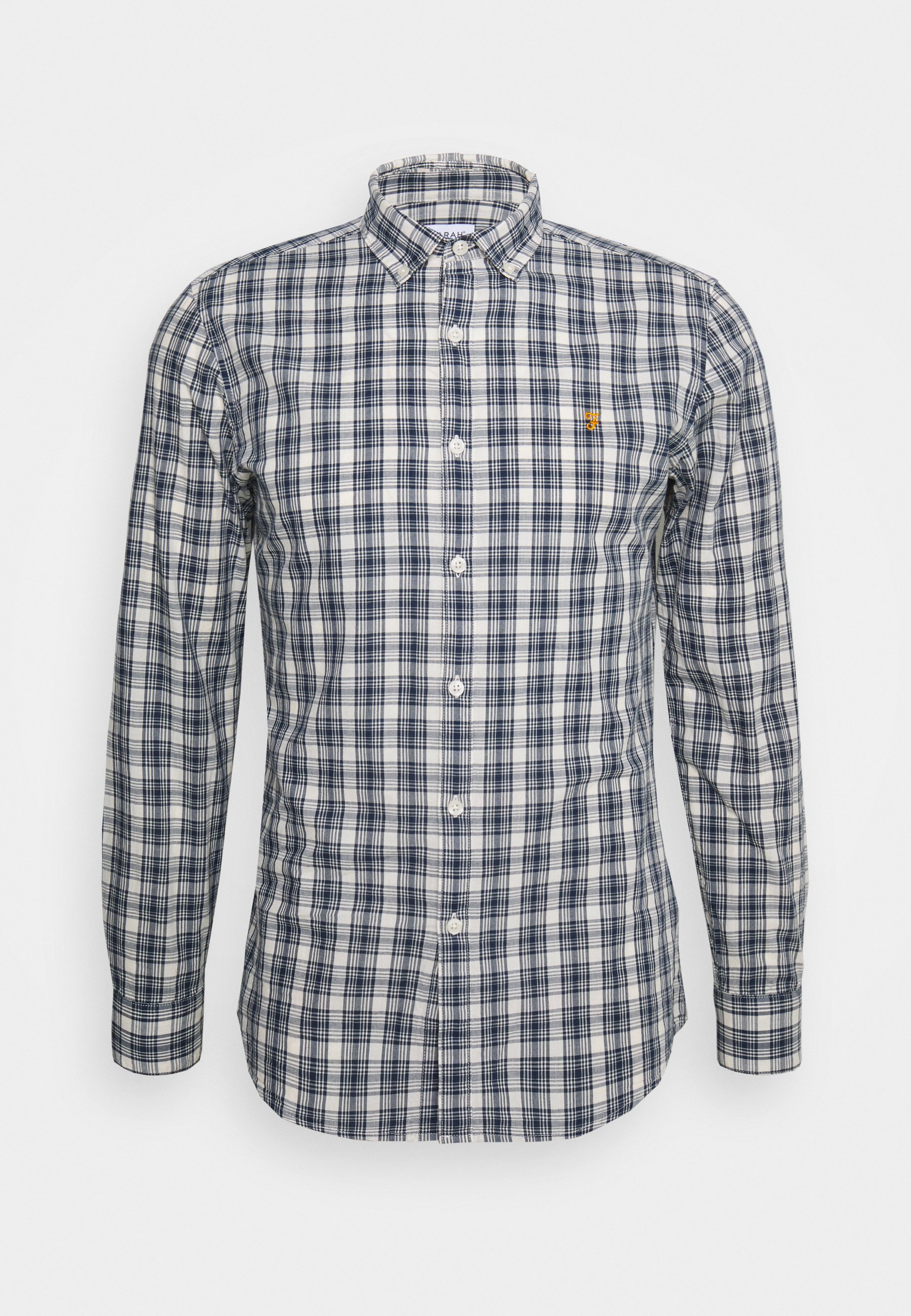 Farah Shannon Check Shirt, Men's, Size: Small, Blue