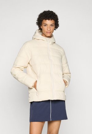 ATHENA HOODED PUFFER JACKET - Winter jacket - tapioca
