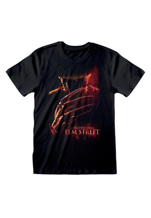 NIGHTMARE ON ELM STREET POSTER - T-shirt print - black