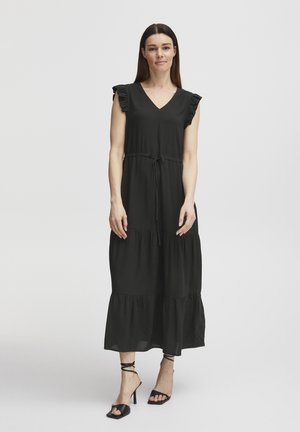 b.young FRILL  - Vestido informal - black