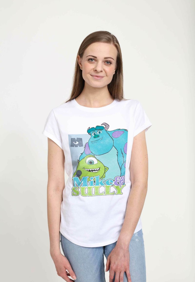 Henry Tiger MONSTERS AT WORK MIKE N SULLY WORK - Camiseta estampada - white
