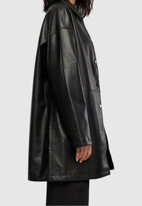 Urban Classics Veste en similicuir - black