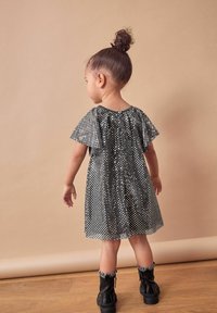 Next SPARKLE SLEEVE STANDARD - Cocktailklänning - charcoal bow