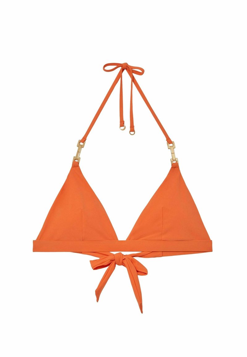 Reiss RIAH HALTER NECK - Horní díl bikin - coral orange