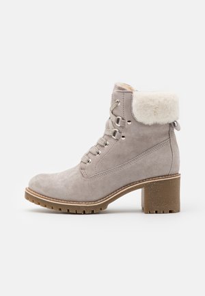 Schnürstiefelette - grey