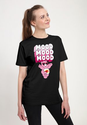 CARE BEARS VALENTINES LOVE A LOT MOOD - Camiseta estampada - black