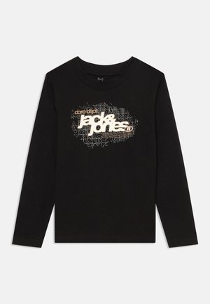 JCOGRID BRANDING TEE CREW NECK - Long sleeved top - black
