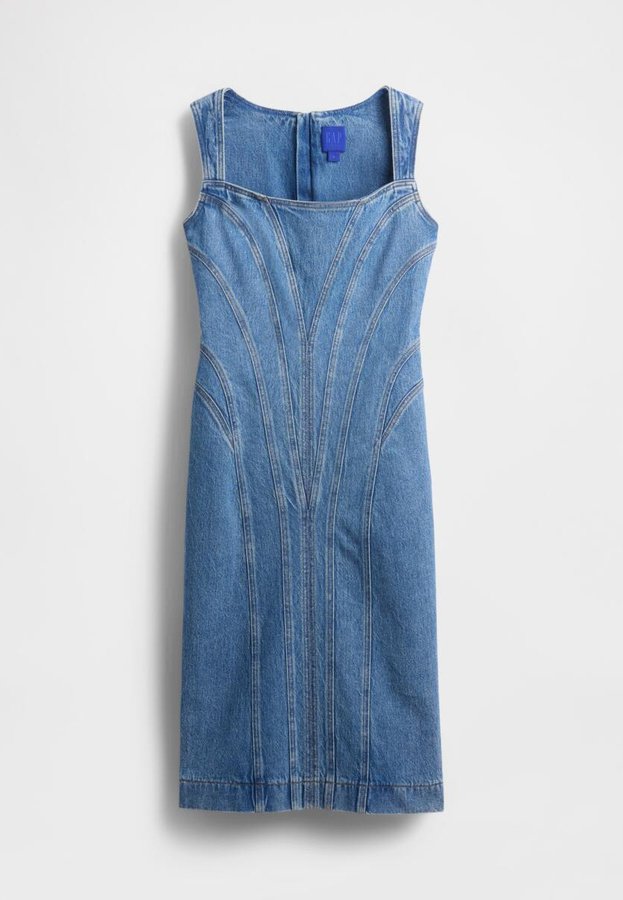 GAP Jeansjurken blauw denim/bluedenim