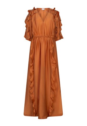 Dante6, DANTE6-ANZUR EMBELLISHED MAXI DRESS - Robe longue - orange