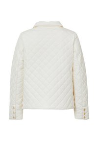 Calliope IMBOTTITO BOTTONI ORO - Veste mi-saison - bianco