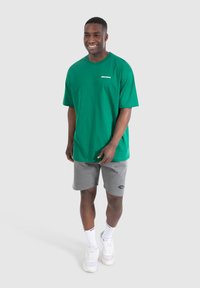 Smilodox NALE TRAINING SHORTS - Korte broeken - grau melange