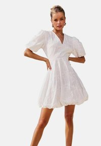Lipsy - Day dress - white textured Thumbnail Image 1