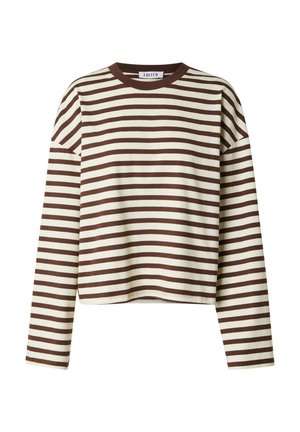 EDITED Longsleeve - weiß braun