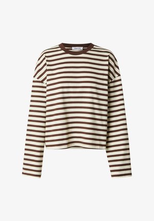 EDITED Longsleeve - weiß braun