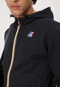 K-Way LE VRAI ARROUX UNISEX - Mikina na zip - black pure