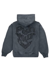 Dropsize Hættetrøje - washed grey