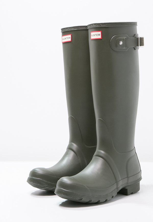 ORIGINAL TALL VEGAN - Wellies - dark olive3