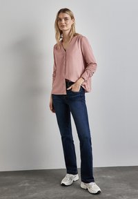 Street One MIT KNOPFLEISTE - Blůza - rosa