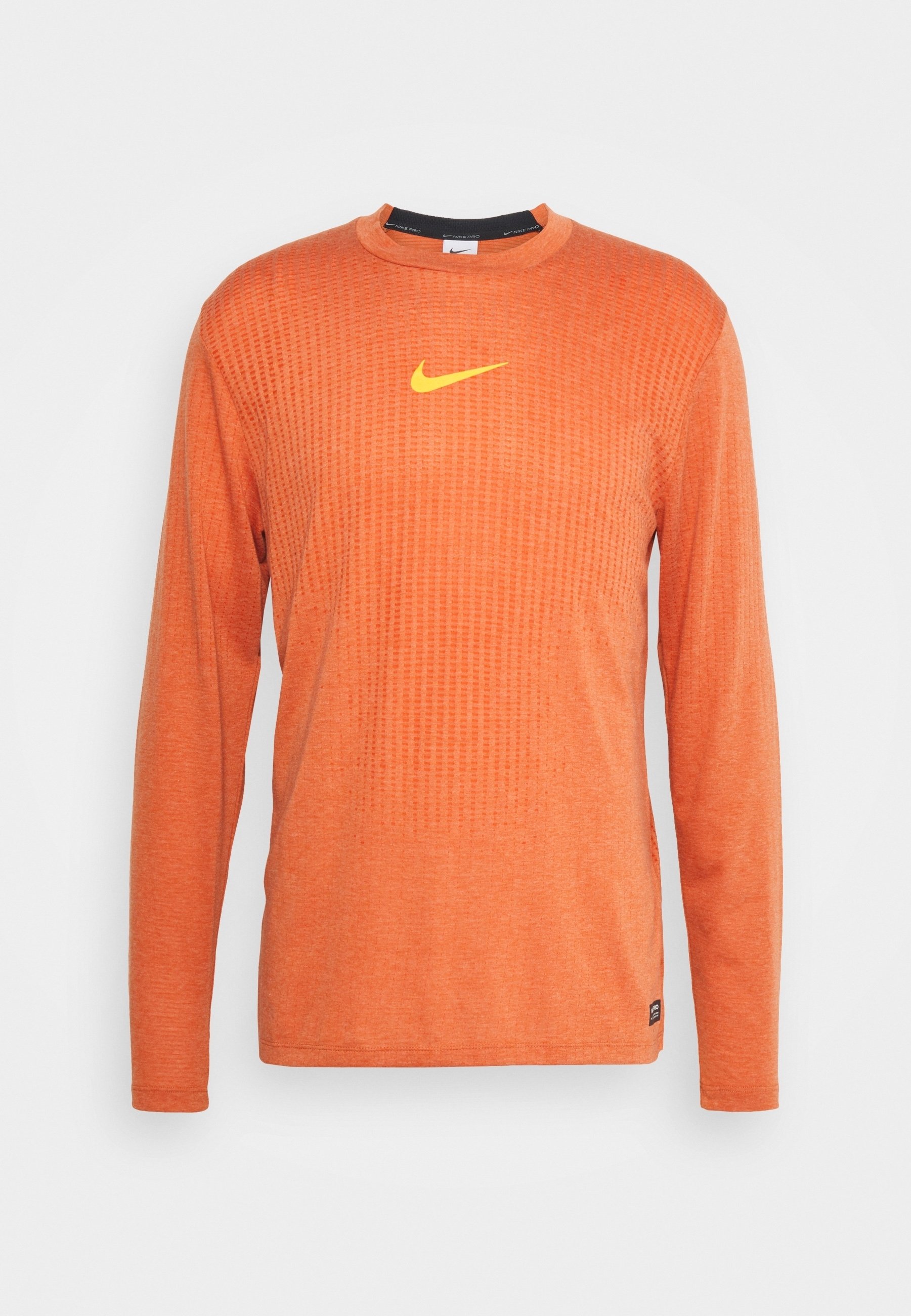 orange nike t shirt mens
