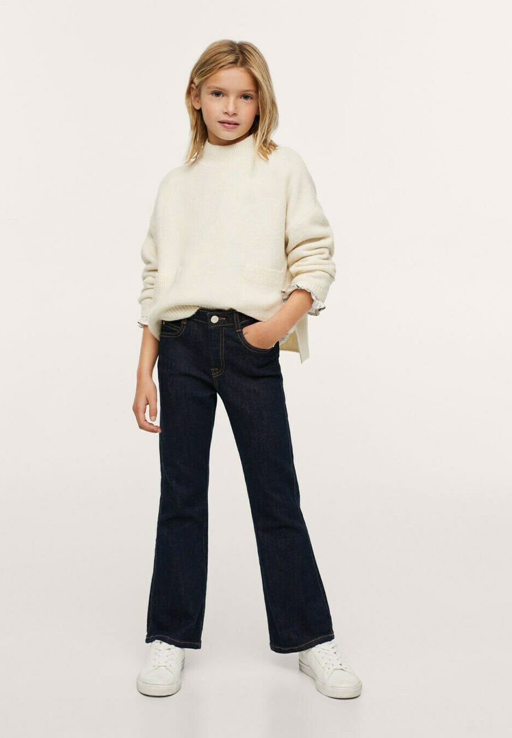Mango Kids AGATA - Maglione - ecru/avorio - Zalando.it