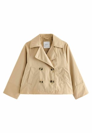 CROP REGULAR FIT - Nyári dzseki - stone