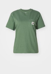 POCKET - Camiseta básica - duck green