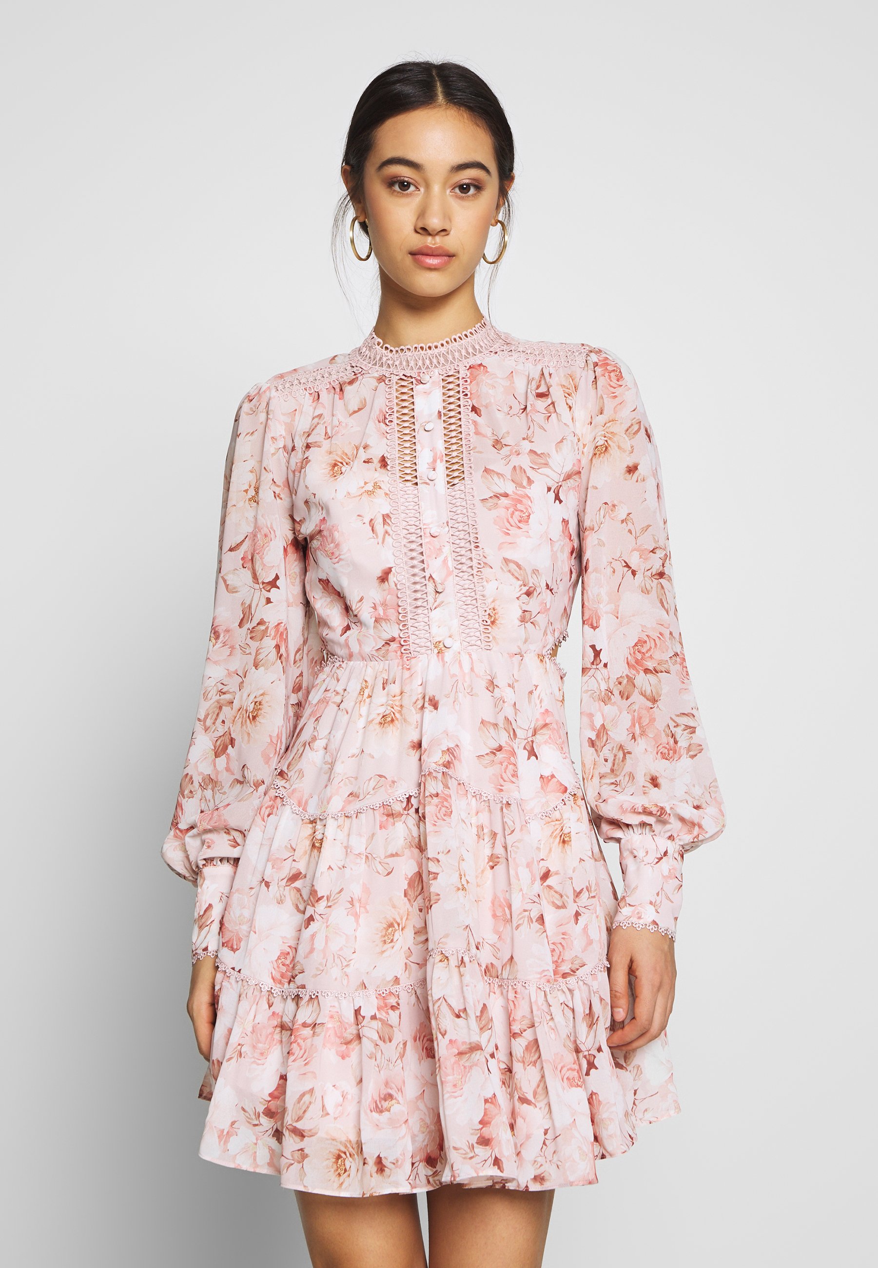 Petite Kai Balloon Sleeve Dress Dubai 