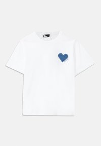 EXCLUSIVE HEART - T-shirts - white