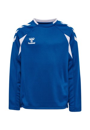 Sweatshirt - true blue white