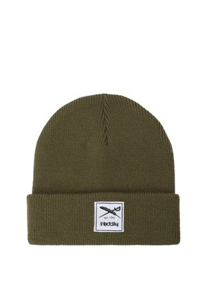 Iriedaily, IRIEDAILY STRICKMÜTZEN SMURPHER HEAVY UNISEX - Beanie - warm olive